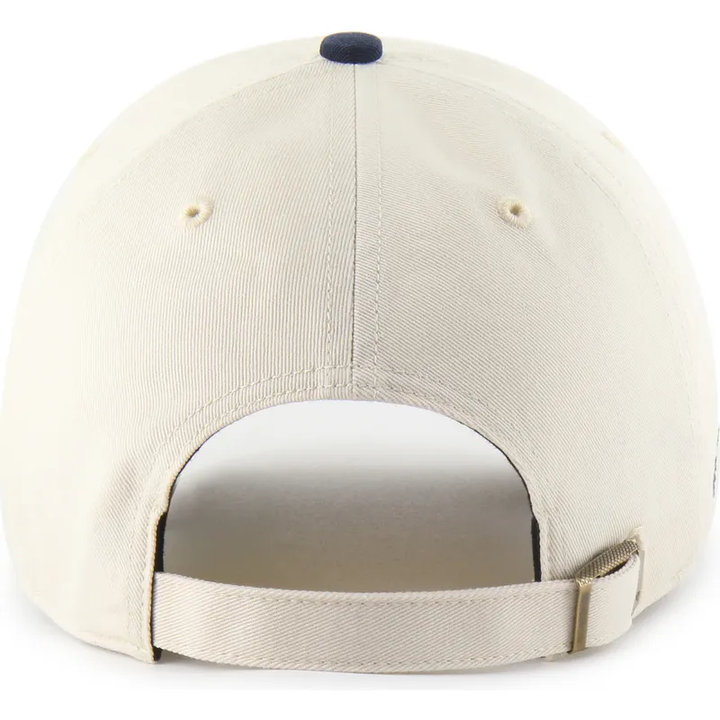 petten-gebogen-beige-verstelbaar-clean-up-base-runner-sure-shot-two-tone-van-new-york-yankees-mlb-van-47-brand petten-gebogen-beige-verstelbaar-clean-up-base-runner-sure-shot-two-tone-van-new-york-yankees-mlb-van-47-brand