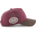 petten-gebogen-rood-snapback-mvp-dt-sure-shot-two-tone-cotton-van-los-angeles-dodgers-mlb-van-47-brand