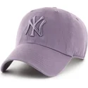petten-gebogen-paars-verstelbaar-clean-up-iris-van-new-york-yankees-mlb-van-47-brand