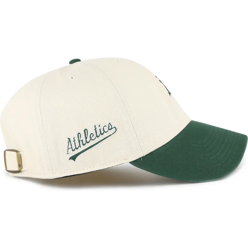 petten-gebogen-beige-verstelbaar-clean-up-base-runner-sure-shot-two-tone-van-mlb-van-47-brand
