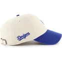 petten-gebogen-beige-verstelbaar-clean-up-base-runner-sure-shot-two-tone-van-los-angeles-dodgers-mlb-van-47-brand