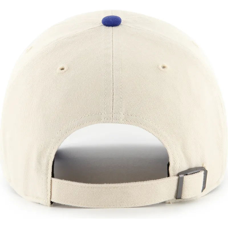 petten-gebogen-beige-verstelbaar-clean-up-base-runner-sure-shot-two-tone-van-los-angeles-dodgers-mlb-van-47-brand