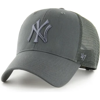 Petten gebogen grijs snapback MVP Branson van New York Yankees MLB van 47 Brand
