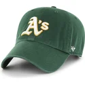 petten-gebogen-groen-verstelbaar-clean-up-van-oakland-athletics-mlb-van-47-brand