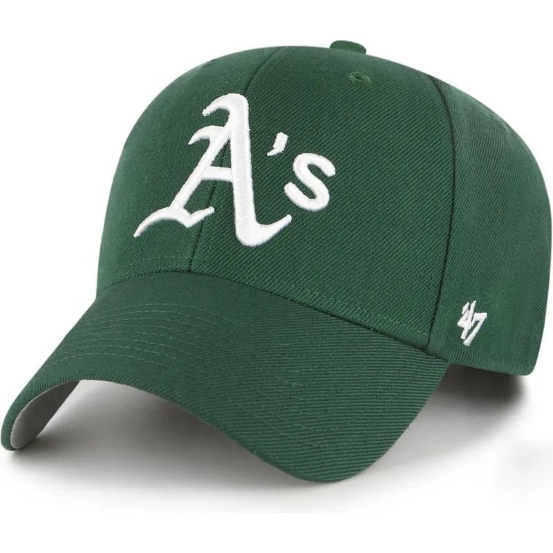 petten-gebogen-groen-verstelbaar-mvp-van-oakland-athletics-mlb-van-47-brand