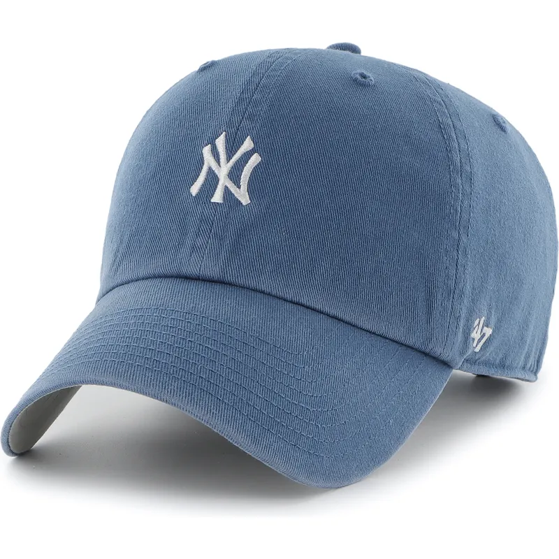 petten-gebogen-blauw-verstelbaar-clean-up-base-runner-van-new-york-yankees-mlb-van-47-brand