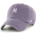 petten-gebogen-paars-verstelbaar-clean-up-base-runner-iris-van-new-york-yankees-mlb-van-47-brand