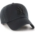 petten-gebogen-zwart-verstelbaar-clean-up-van-new-york-yankees-mlb-van-47-brand