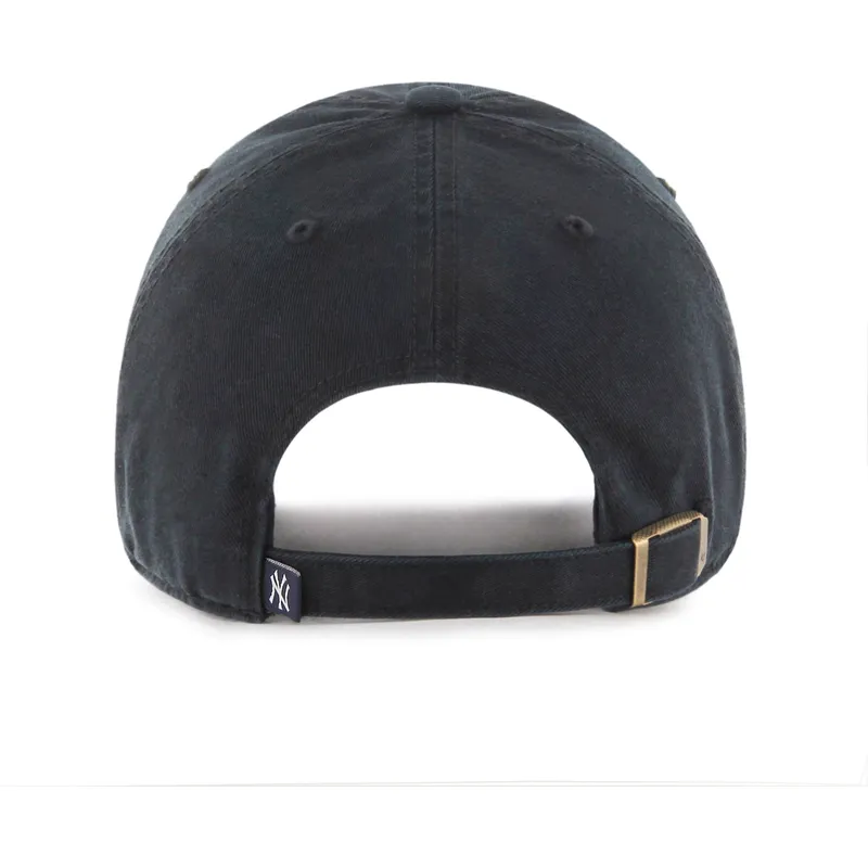 petten-gebogen-zwart-verstelbaar-clean-up-van-new-york-yankees-mlb-van-47-brand