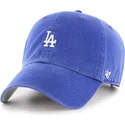 petten-gebogen-blauw-verstelbaar-clean-up-base-runner-van-los-angeles-dodgers-mlb-van-47-brand