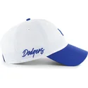petten-gebogen-wit-verstelbaar-clean-up-vista-mini-two-tone-van-los-angeles-dodgers-mlb-van-47-brand