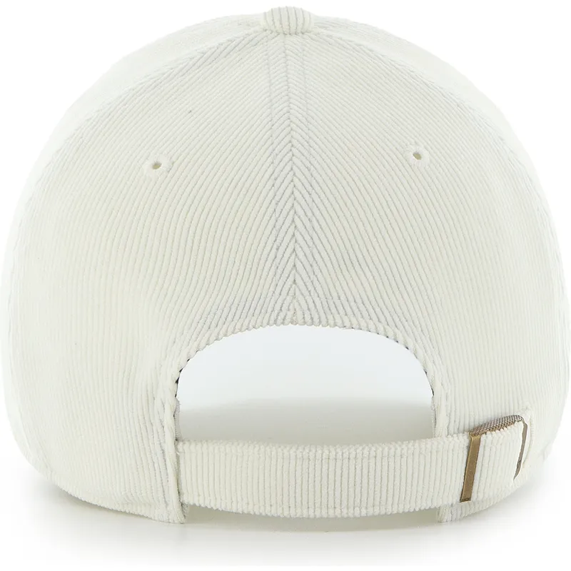 petten-gebogen-beige-verstelbaar-clean-up-mini-script-cord-van-new-york-yankees-mlb-van-47-brand