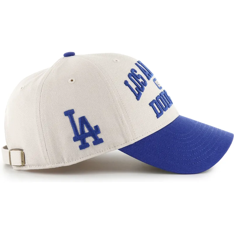 petten-gebogen-beige-verstelbaar-mvp-broke-line-van-los-angeles-dodgers-mlb-van-47-brand