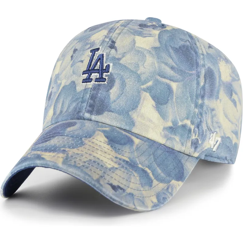 petten-gebogen-blauw-verstelbaar-clean-up-gardenia-van-los-angeles-dodgers-mlb-van-47-brand petten-gebogen-blauw-verstelbaar-clean-up-gardenia-van-los-angeles-dodgers-mlb-van-47-brand