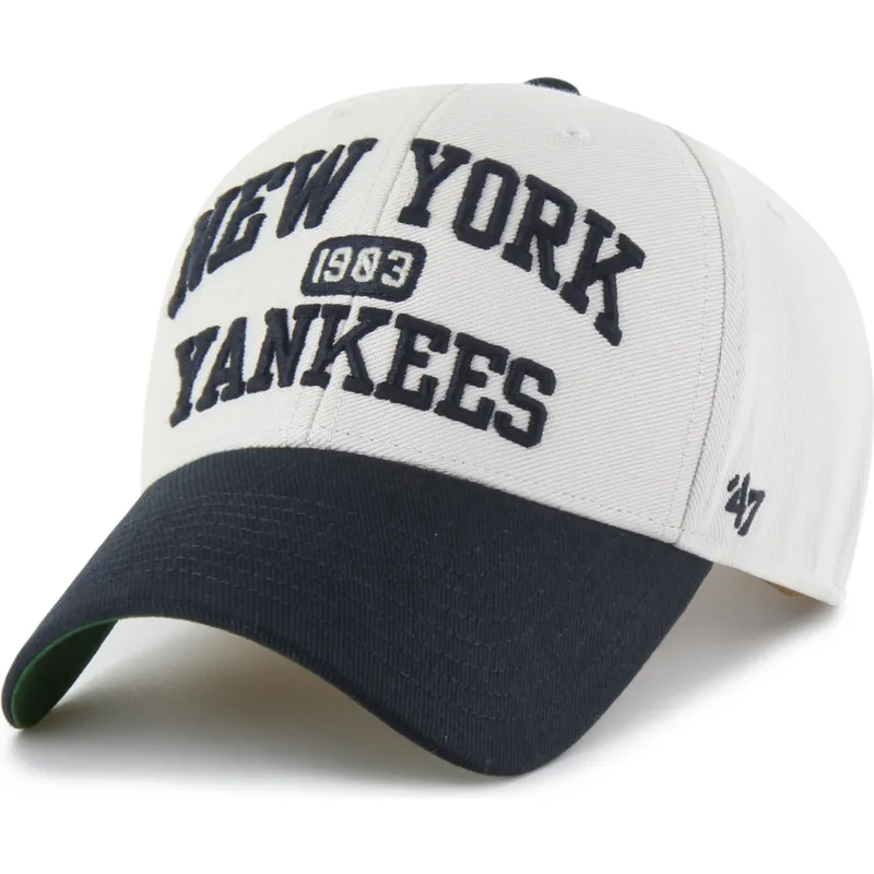 petten-gebogen-beige-verstelbaar-mvp-broke-line-van-new-york-yankees-mlb-van-47-brand petten-gebogen-beige-verstelbaar-mvp-broke-line-van-new-york-yankees-mlb-van-47-brand
