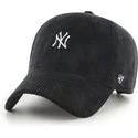 petten-gebogen-zwart-verstelbaar-clean-up-cord-base-runner-van-new-york-yankees-mlb-van-47-brand