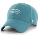 petten-gebogen-blauw-snapback-mvp-contemporary-cyan-van-new-york-yankees-mlb-van-47-brand
