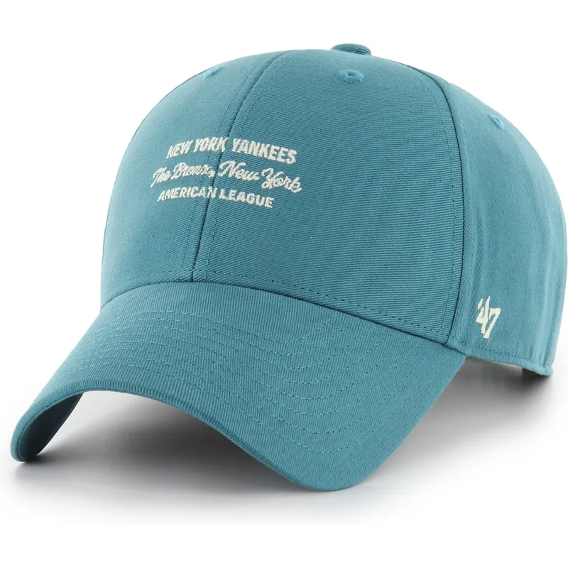 petten-gebogen-blauw-snapback-mvp-contemporary-cyan-van-new-york-yankees-mlb-van-47-brand petten-gebogen-blauw-snapback-mvp-contemporary-cyan-van-new-york-yankees-mlb-van-47-brand