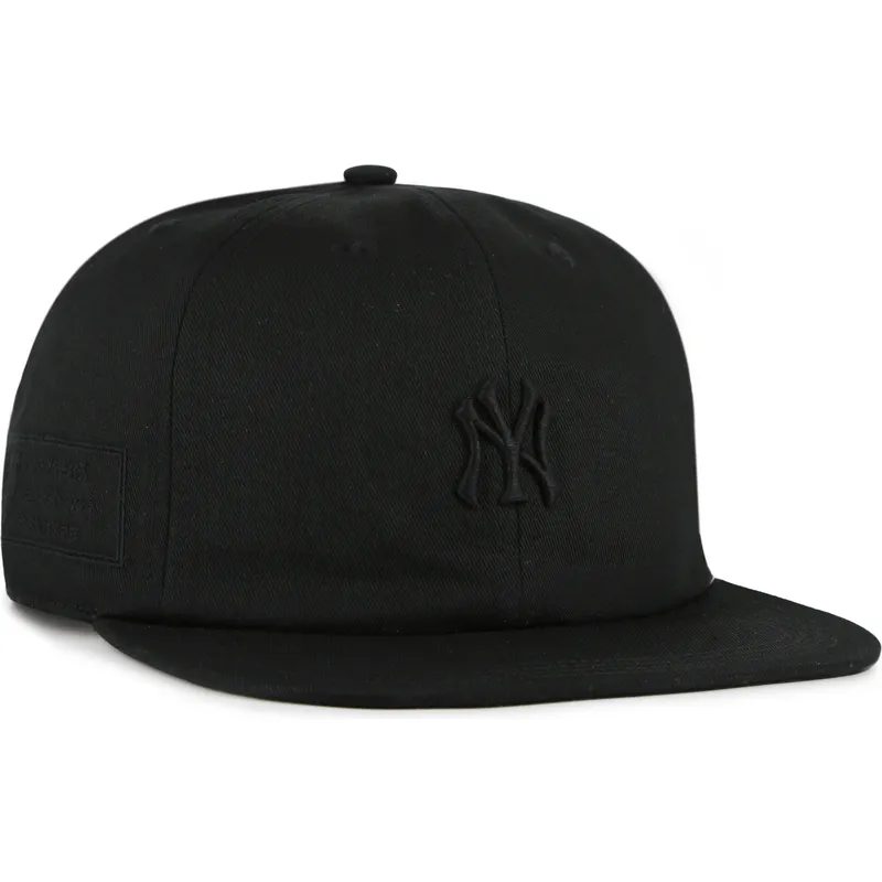 petten-plat-zwart-snapback-captain-rl-contemporary-van-new-york-yankees-mlb-van-47-brand