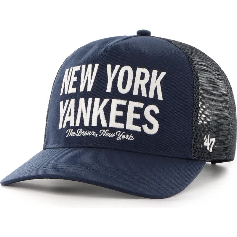 petten-gebogen-marineblauw-snapback-hitch-contemporary-van-new-york-yankees-mlb-van-47-brand petten-gebogen-marineblauw-snapback-hitch-contemporary-van-new-york-yankees-mlb-van-47-brand