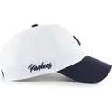 petten-gebogen-wit-verstelbaar-clean-up-vista-mini-two-tone-van-new-york-yankees-mlb-van-47-brand