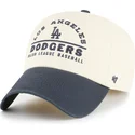 petten-gebogen-beige-verstelbaar-clean-up-windham-van-los-angeles-dodgers-mlb-van-47-brand