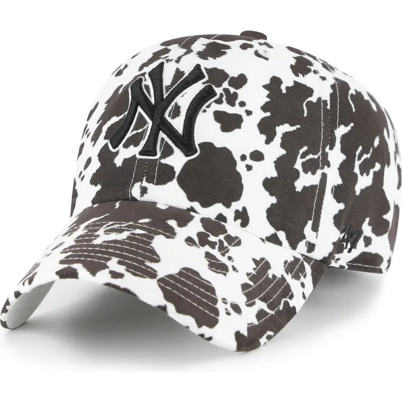 petten-gebogen-wit-verstelbaar-clean-up-bessie-van-new-york-yankees-mlb-van-47-brand