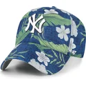 petten-gebogen-marineblauw-verstelbaar-clean-up-beach-side-van-new-york-yankees-mlb-van-47-brand