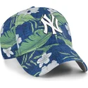 petten-gebogen-marineblauw-verstelbaar-clean-up-beach-side-van-new-york-yankees-mlb-van-47-brand