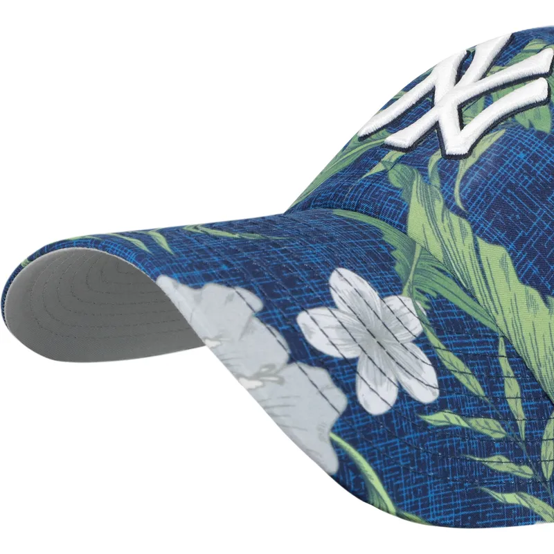 petten-gebogen-marineblauw-verstelbaar-clean-up-beach-side-van-new-york-yankees-mlb-van-47-brand