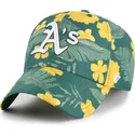 petten-gebogen-groen-verstelbaar-clean-up-beach-side-van-oakland-athletics-mlb-van-47-brand