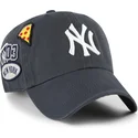 petten-gebogen-marineblauw-verstelbaar-clean-up-badges-vintage-van-new-york-yankees-mlb-van-47-brand