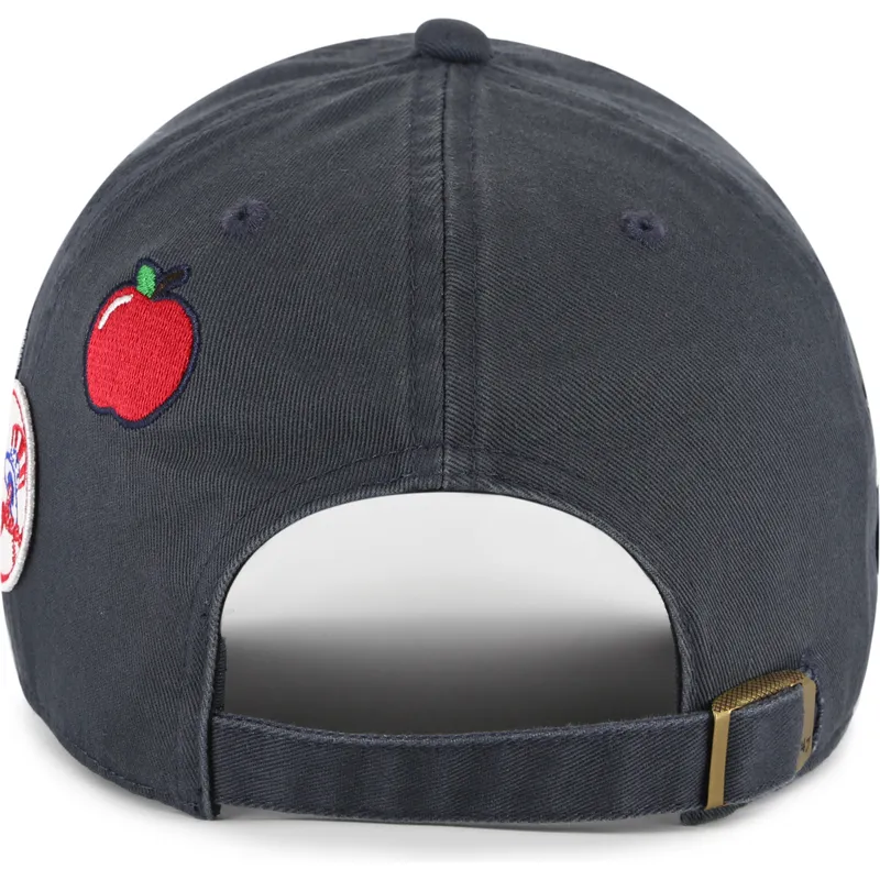 petten-gebogen-marineblauw-verstelbaar-clean-up-badges-vintage-van-new-york-yankees-mlb-van-47-brand