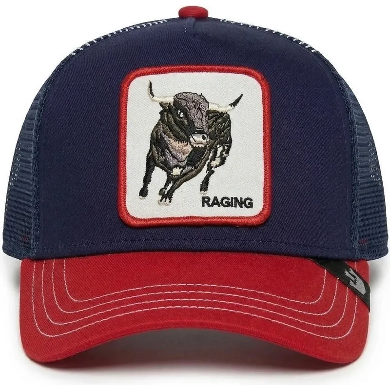 petten-gebogen-marineblauw-snapback-raging-bull-fab-farm-the-farm-van-goorin-bros petten-gebogen-marineblauw-snapback-raging-bull-fab-farm-the-farm-van-goorin-bros