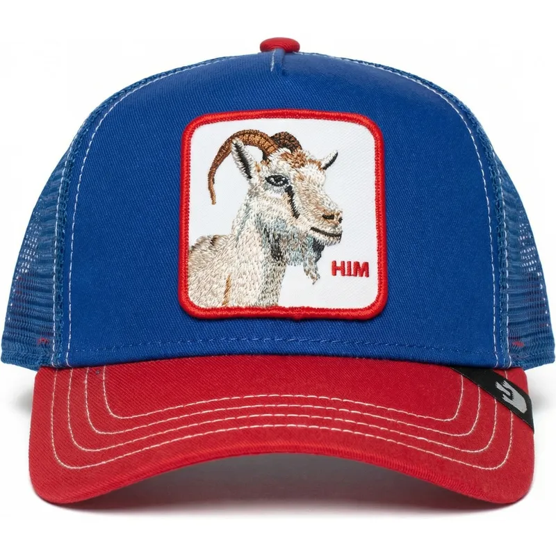 petten-gebogen-blauw-snapback-him-goat-fab-farm-the-farm-van-goorin-bros