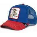 petten-gebogen-blauw-snapback-him-goat-fab-farm-the-farm-van-goorin-bros