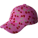 petten-gebogen-roze-verstelbaar-cherry-spacecap-van-kangol