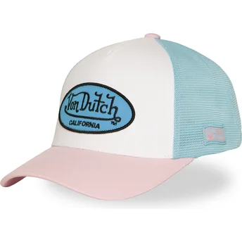 Petten gebogen meerkleurig snapback LOF B39 van Von Dutch