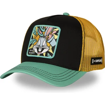 Petten gebogen meerkleurig snapback LOO13 BUGB Bugs Bunny Looney Tunes van Capslab