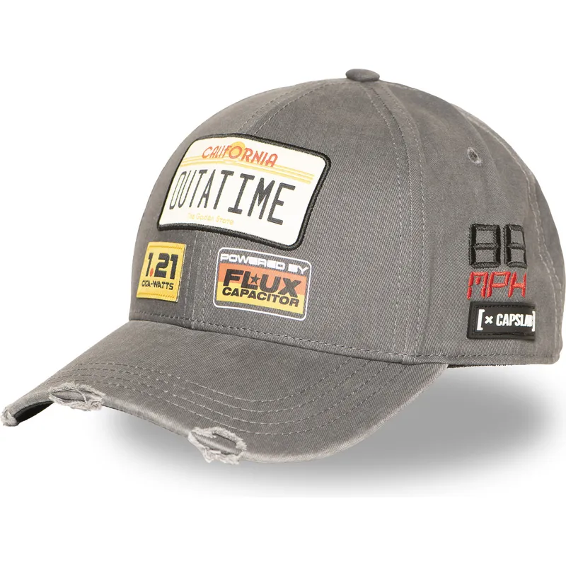 petten-gebogen-grijs-snapback-outatime-btf1-outb-back-to-the-future-terug-naar-de-toekomst-van-capslab