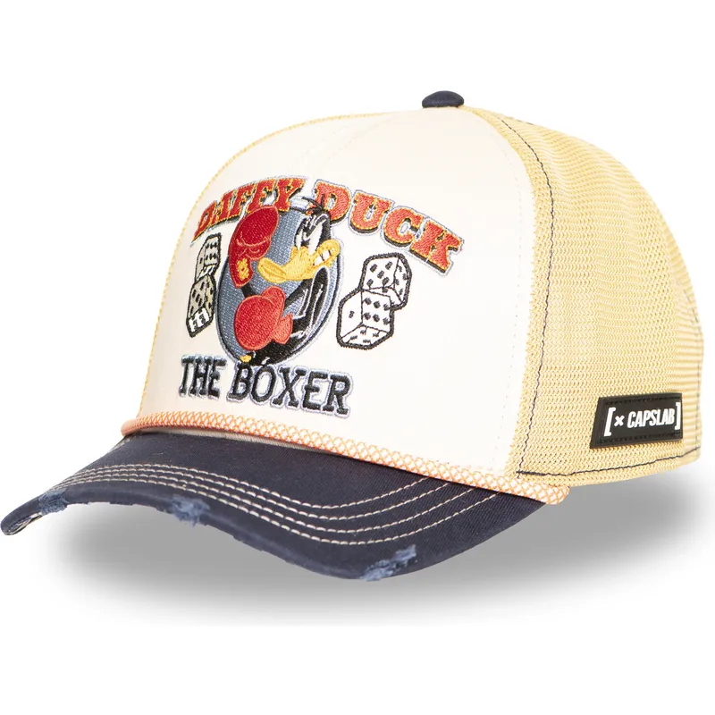 petten-gebogen-meerkleurig-snapback-loo13-pcsmcbb-daffy-duck-looney-tunes-van-capslab