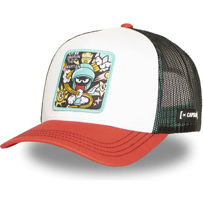petten-gebogen-meerkleurig-snapback-loo13-marb-marvin-de-marsman-looney-tunes-van-capslab