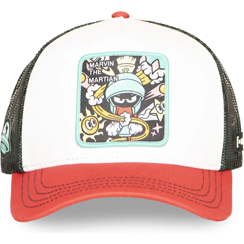 petten-gebogen-meerkleurig-snapback-loo13-marb-marvin-de-marsman-looney-tunes-van-capslab
