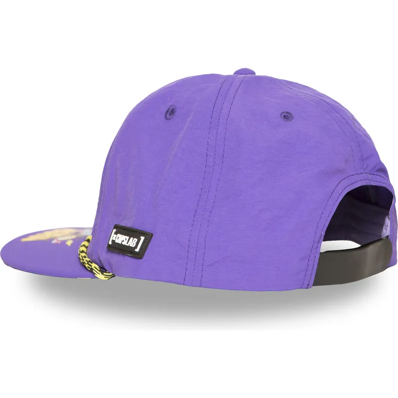 petten-plat-paars-snapback-loo13-dtcb-coyote-looney-tunes-van-capslab