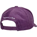 petten-gebogen-paars-snapback-arch-stamp-pro-van-los-angeles-lakers-nba-van-mitchell-ness