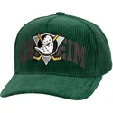 petten-gebogen-groen-snapback-arch-stamp-pro-van-anaheim-ducks-nhl-van-mitchell-ness