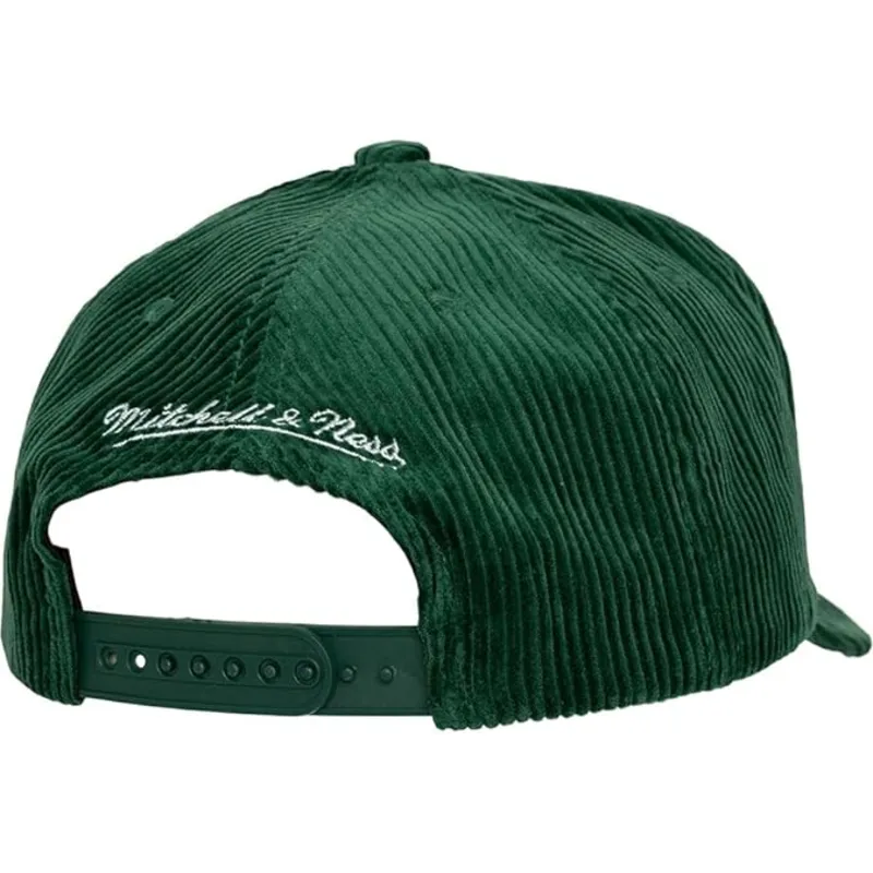 petten-gebogen-groen-snapback-arch-stamp-pro-van-anaheim-ducks-nhl-van-mitchell-ness