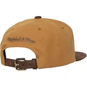 petten-plat-bruin-verstelbaar-coffee-strapback-van-chicago-bulls-nba-van-mitchell-ness