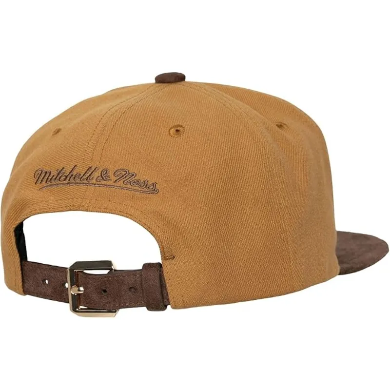 petten-plat-bruin-verstelbaar-coffee-strapback-van-chicago-bulls-nba-van-mitchell-ness petten-plat-bruin-verstelbaar-coffee-strapback-van-chicago-bulls-nba-van-mitchell-ness