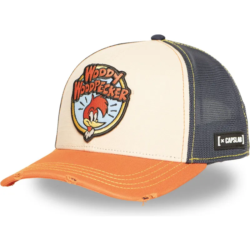 petten-gebogen-meerkleurig-snapback-ww2-her-woody-woodpecker-van-capslab